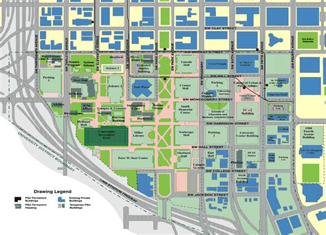 28 Portland State Campus Map Maps Database Source