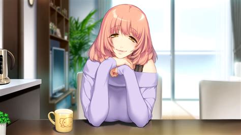 Akeiro Kaikitan Bra Drink Game Cg Kuzumi Misato Pink Hair Silkys Plus