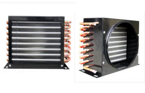 Single Fan Air Cooled Condenser Coil Aluminum Refrigeration
