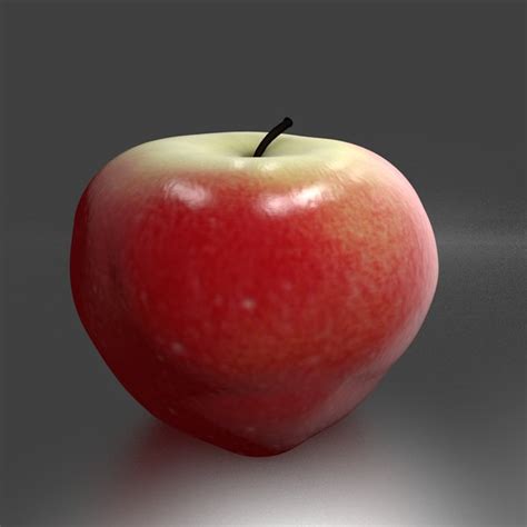 Free 3d Apple Models Turbosquid