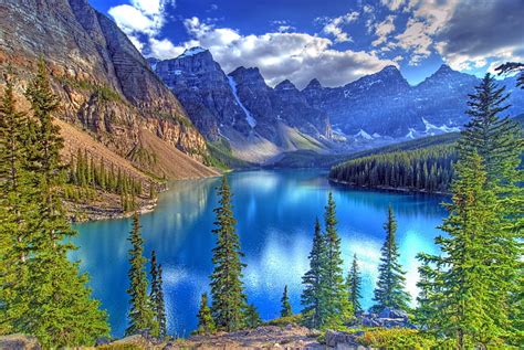 Free Download Hd Wallpaper Lakes Moraine Lake Canada Earth