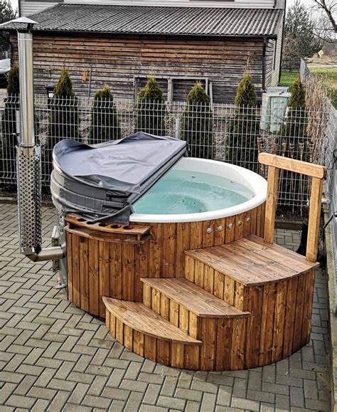 Burford Deluxe Wood Fired Hot Tub Auldton Stoves