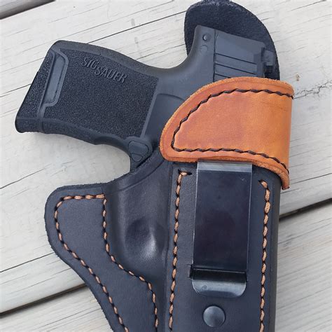 Sig P365 Leather Holster Defensive Carry