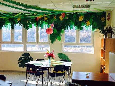 Tiki Island Jungle Rainforest Classroom Decorating Theme The Charming