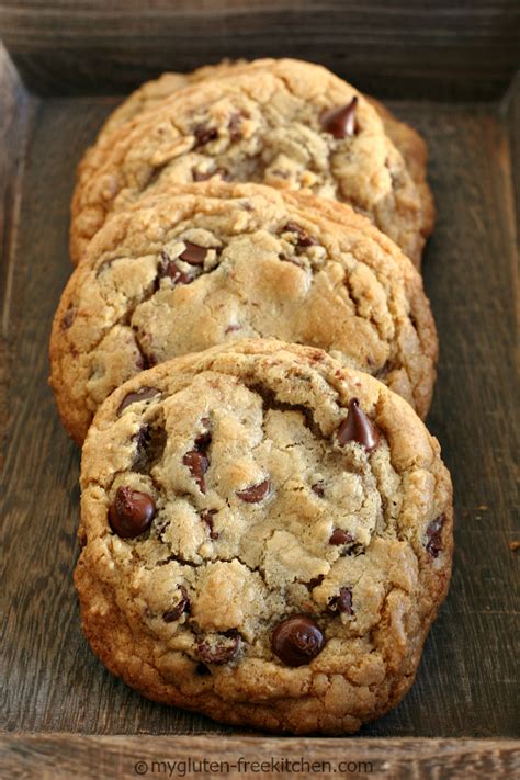 Gluten free chips include tortillas, black bean chips and flax chips, etc. Giant Gluten Free Chocolate Chip Cookie - All Created