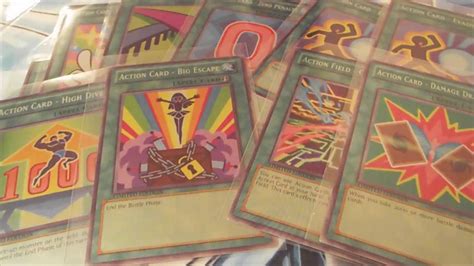 Yu Gi Oh Arc V Action Cards