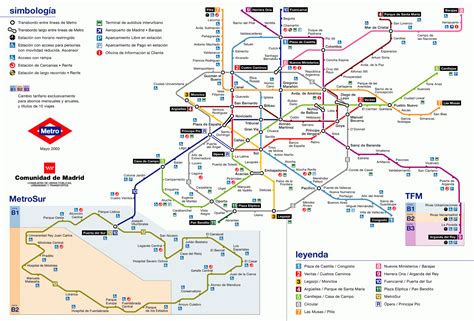 Plano Del Metro De Madrid Infografia Infographic Maps Tics Y Formación