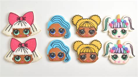 Lol Surprise Doll Cookies Queen Bee And Unicorn Doll Cookies