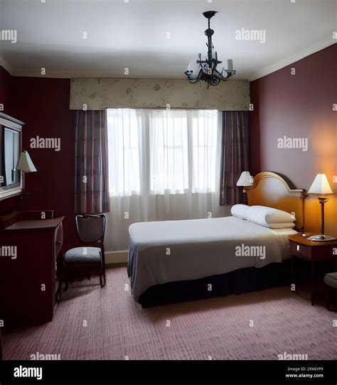 Old Fashioned Hotel Room Generative Ai Stock Photo Alamy