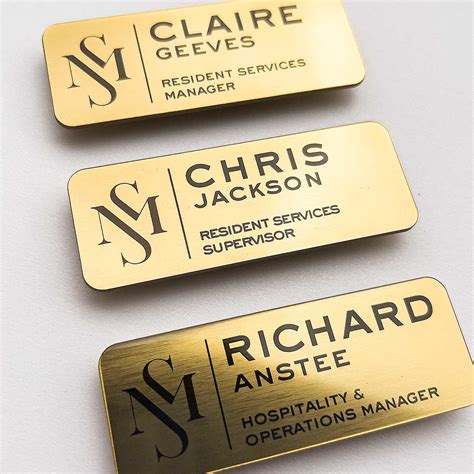Staff Name Badges Laser Cutting And Printing Solutions Geelong