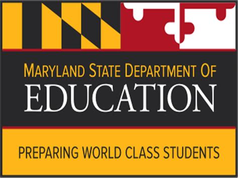 Maryland State Department Of Education Provides 10