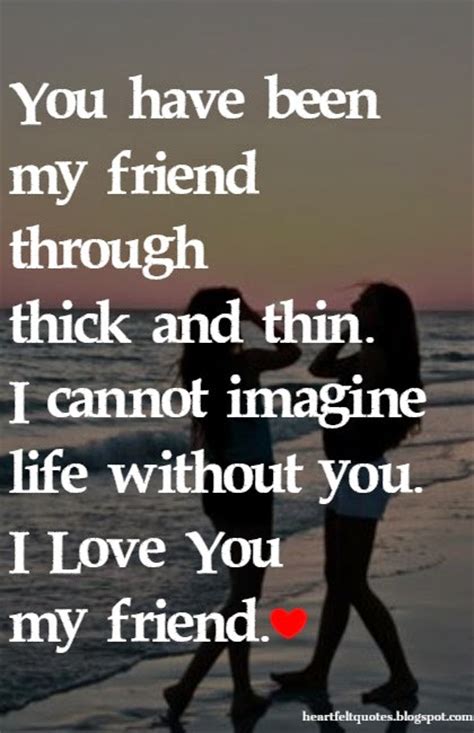 Love You My Friend Quotes Image Quotes At