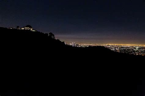 Super Moon At Griffith Observatory Los Angeles Night Time Photography