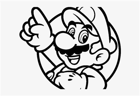 Kirby Yoshi Clipart Black And White Super Mario Bros Bowser Coloring Pages Nintendo