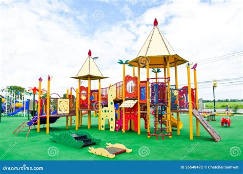 Colorful Playground Stock Photo Image Of Childhood Jungle 26548472
