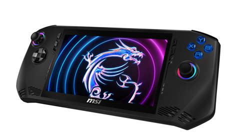 Msi Unveils Asus Rog Ally Like Handheld Gaming Console With Windows 11