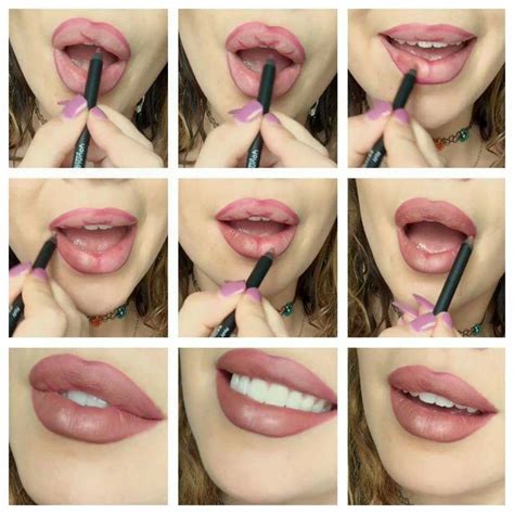 Lip Liner Great Pouty Lipstick Hacks Kylie Jenner Lips Lip Beauty