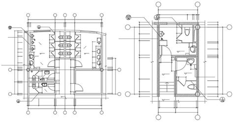 Sanitary Public Toilet AutoCAD Plan Cadbull How To Plan Sanitary