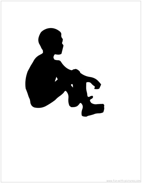 Free Silhouette Of A Boy Download Free Silhouette Of A Boy Png Images