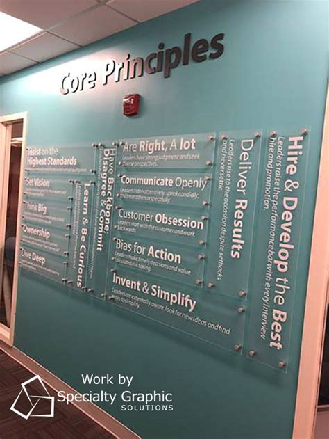 Gallery Specialty Graphic Solutions Company Culture Wall Office