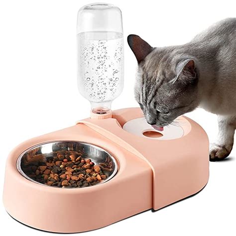Buy Godsichong Pet Automatic Feeder And Water Dispenserstainless Steel