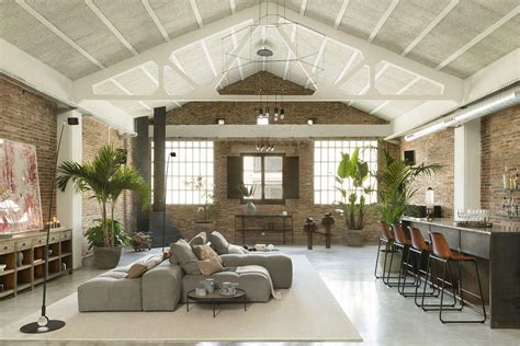 Bright And Open Brick Industrial Loft In Barcelona Spain 1500 X 1001