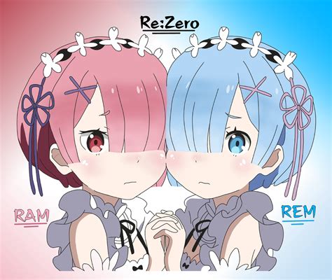 Ram Rem Re Zero Kara Hajimeru Isekai Seikatsu Saraly De Re Zero