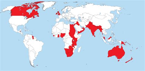 I Really Love History Take For Example The British Empire This Map
