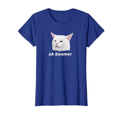 Ok Boomer Dinner Table Cat Dank Meme Trending T Funny T Shirt