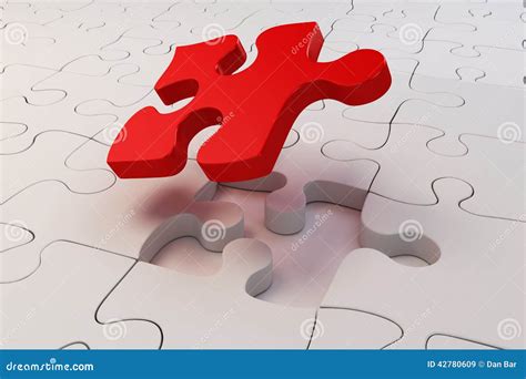 3d Puzzle Pieces Stock Illustration Illustration Of Group 42780609