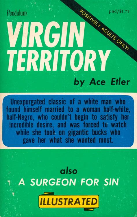 pnd 028 virgin territory by ace etler [illustrated] eb golden age erotica books the best