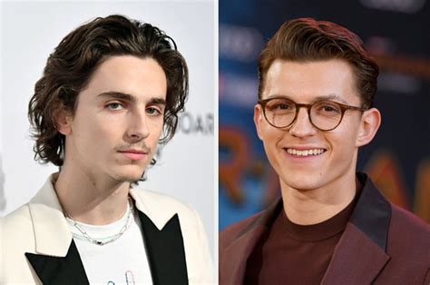 Tom Holland Vs Timothée Chalamet Who Is Hollywoods Biggest Sweetheart