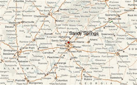 Sandy Springs Weersverwachting