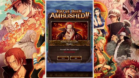 One piece shanks saves luffy. Ambushed Shanks vs TS Luffy - One Piece Treasure Cruise ...