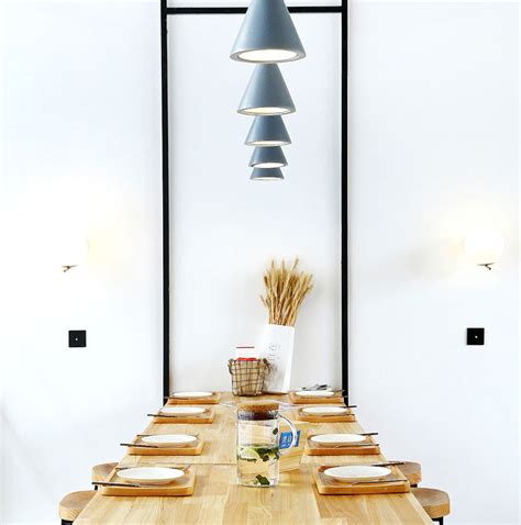 Luminous Restaurant Space By Zones Design Interiorzine