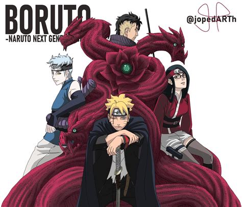 Jope On Twitter Naruto And Sasuke Wallpaper Uzumaki Boruto Boruto