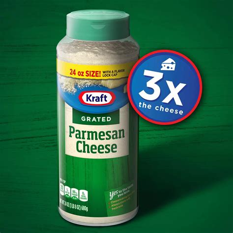Kraft Grated Parmesan Cheese Shaker 24 Oz Fast Shipping 885721277104