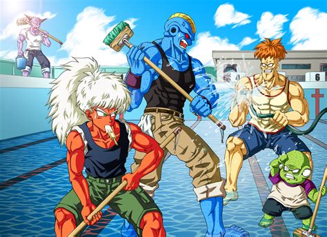Ginyu Force Captain Ginyu Jeice Burter Recoome And More Dragon Ball And More Drawn By