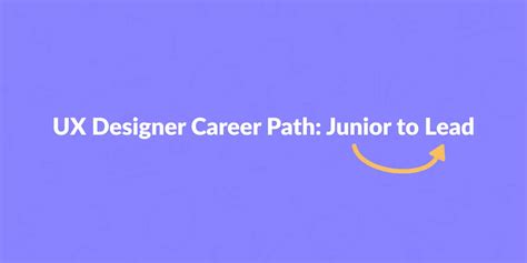 Ux Designer Career Path Junior To Lead The Designers Toolbox