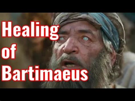 Healing Of Bartimaeus Jesus Malayalam Youtube