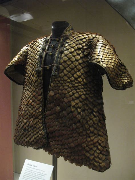 Anteater Skin Scale Mail Armor Scale Coat Indian Rajasthan Early