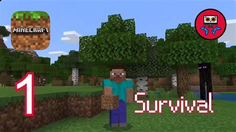 Minecraft Pe Survival Gameplay Walkthrough Part 1 Youtube