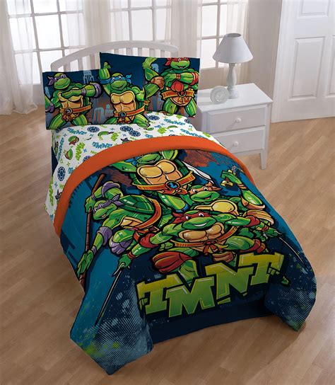 Nickelodeon Teenage Mutant Ninja Turtles Twinfull Reversible Comforter