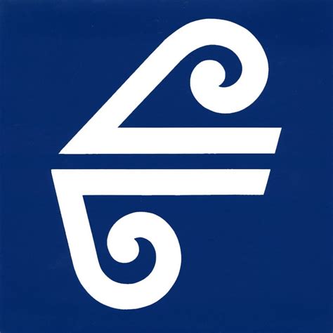 The current air new zealand logo was designed by designworks. AIR NEW ZEALAND. The logo is based on the theme of "Koru ...