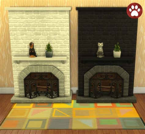 Fireplace Recolours Sims 4 Collections Sims 4 Sims