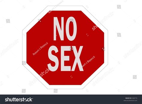 No Sex Sign Isolated On White Stock Illustration 938715
