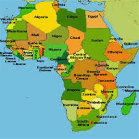 Elgritosagrado11 25 Fresh Latest Map Of Africa