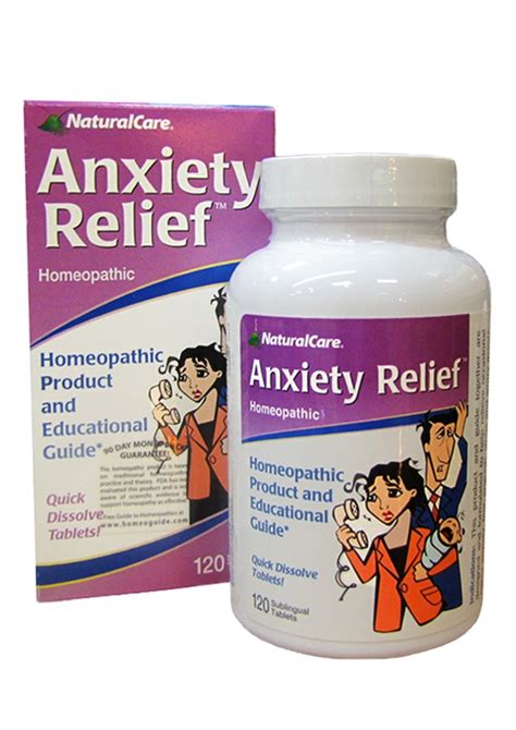 Natural Care Anxiety Relief Homeopathic (60)