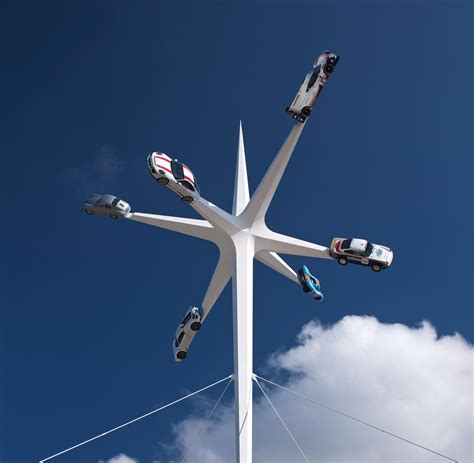 Goodwood Festival Of Speed Sculpture By Gerry Judah Celebrates Porsche