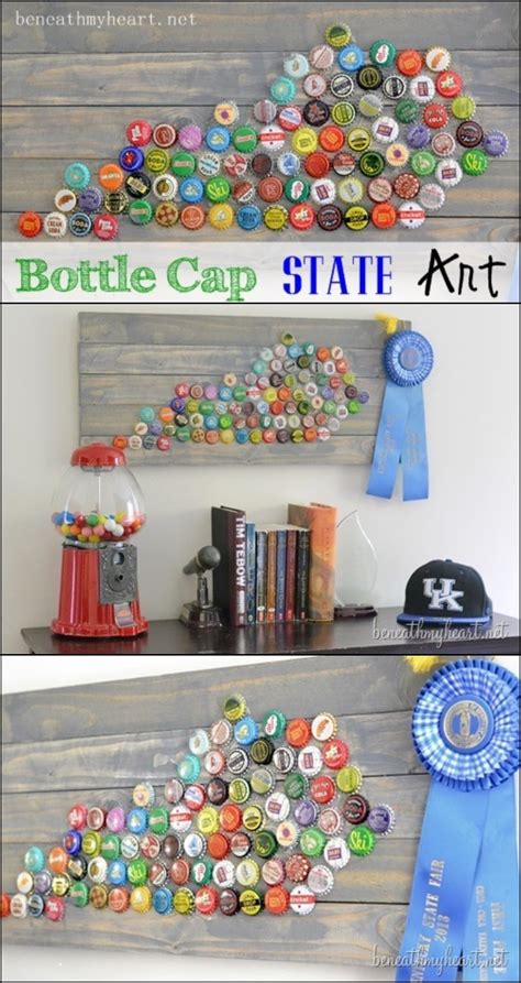 Cute Diy Bottle Caps Crafts